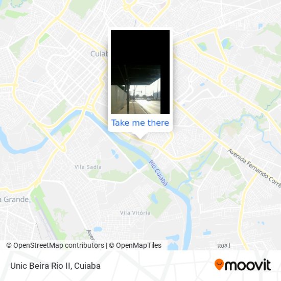 Unic Beira Rio II map