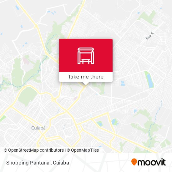 Mapa Shopping Pantanal