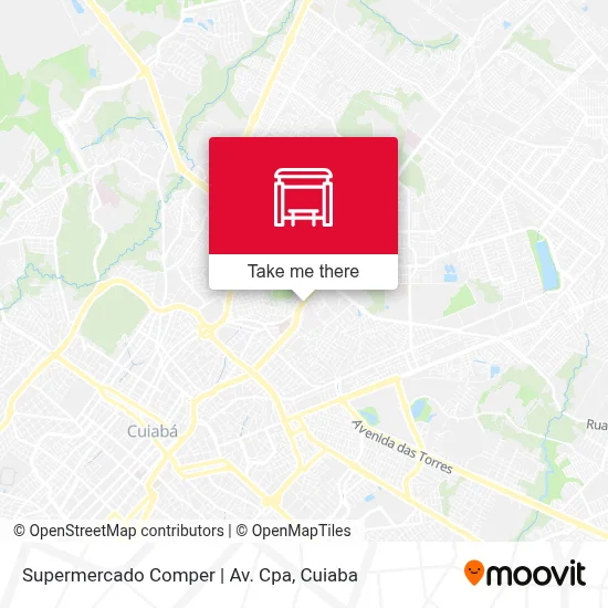 Supermercado Comper | Av. Cpa map