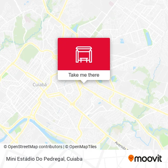 Mini Estádio Do Pedregal map