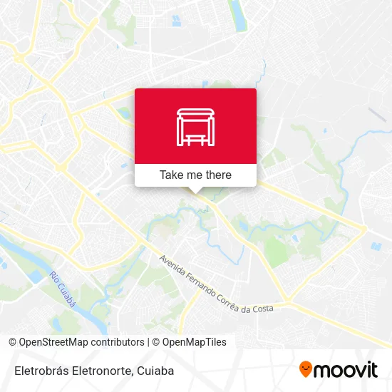 Eletrobrás Eletronorte map