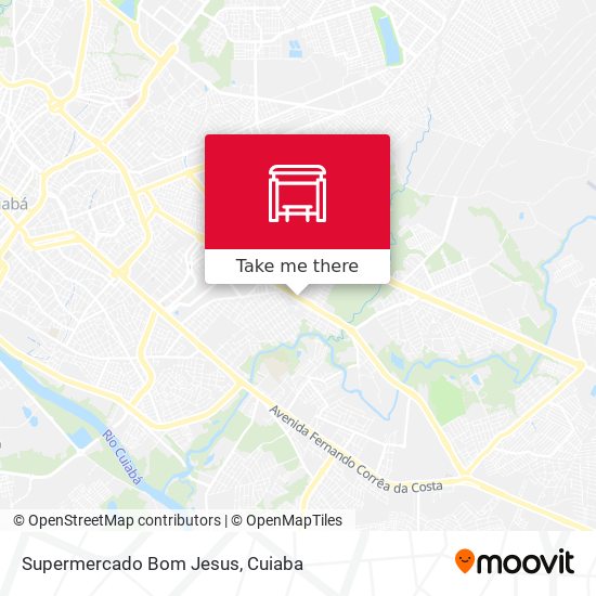 Supermercado Bom Jesus map