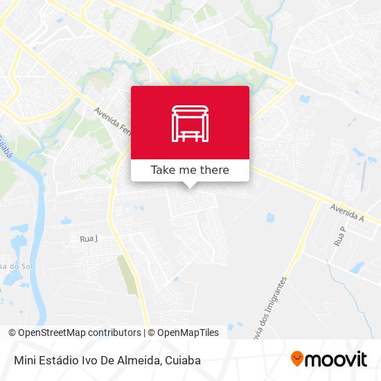 Mini Estádio Ivo De Almeida map