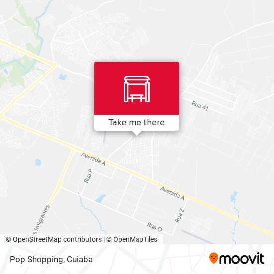 Pop Shopping map