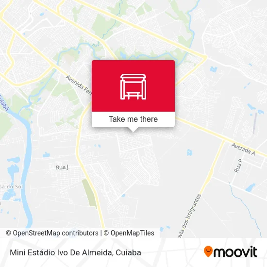 Mini Estádio Ivo De Almeida map
