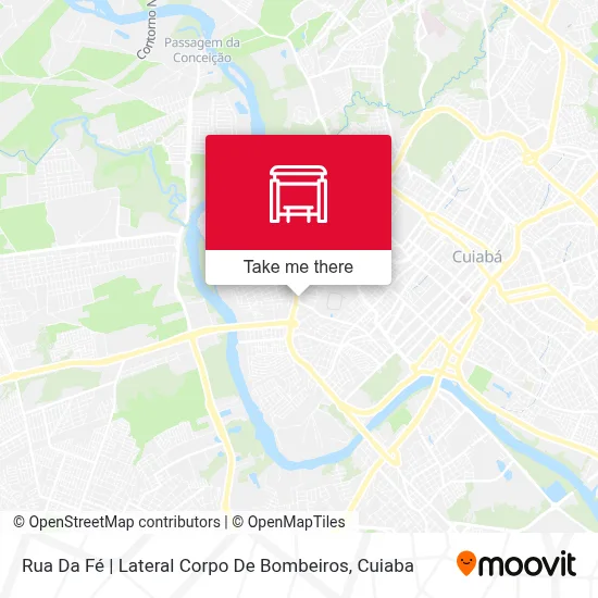 Rua Da Fé | Lateral Corpo De Bombeiros map