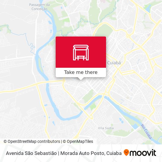 Avenida São Sebastião | Morada Auto Posto map