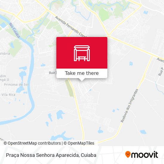 Praça Nossa Senhora Aparecida map