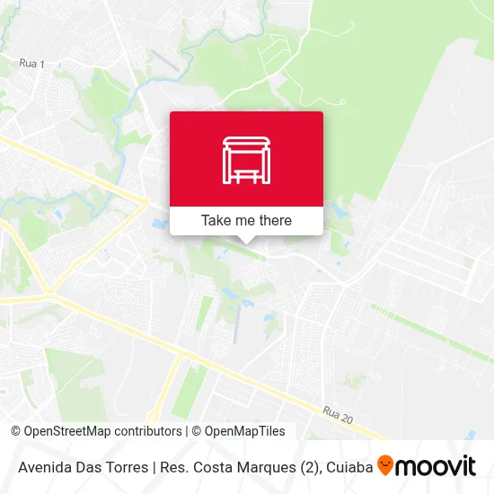 Avenida Das Torres | Res. Costa Marques (2) map