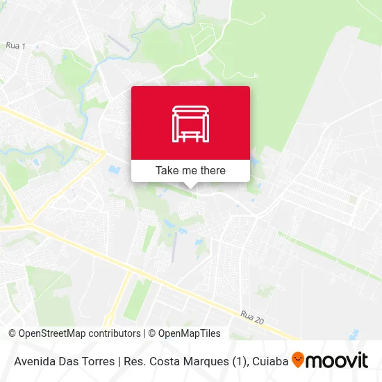 Avenida Das Torres | Res. Costa Marques (1) map