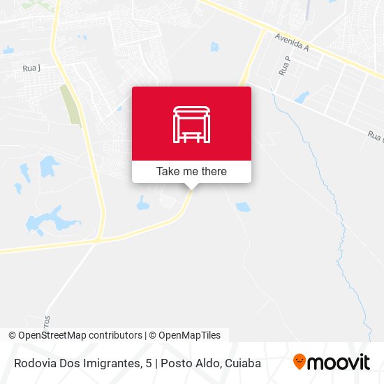 Mapa Rodovia Dos Imigrantes, 5 | Posto Aldo