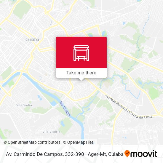 Mapa Av. Carmindo De Campos, 332-390 | Ager-Mt