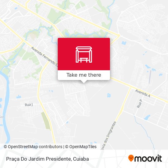 Praça Do Jardim Presidente map