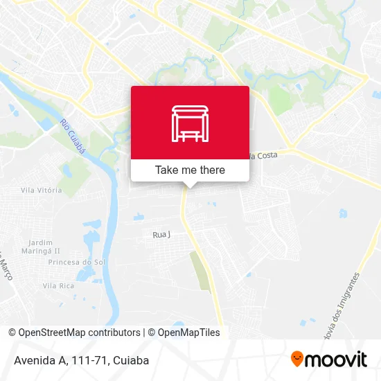 Avenida A, 111-71 map