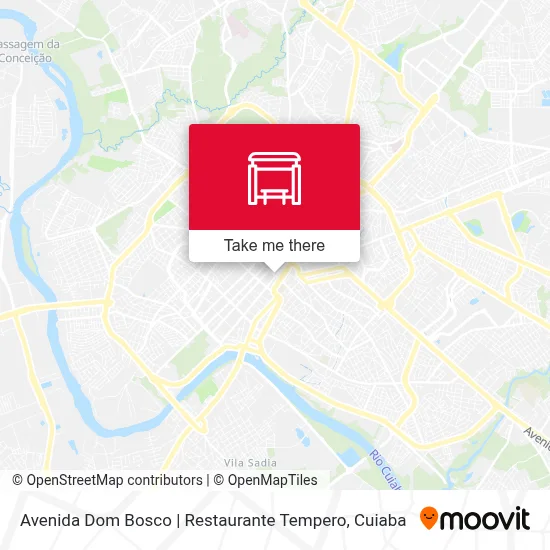 Avenida Dom Bosco | Restaurante Tempero map