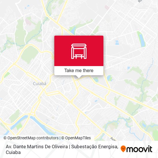 Av. Dante Martins De Oliveira | Subestação Energisa map