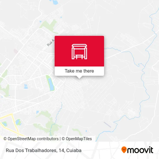 Rua Dos Trabalhadores, 14 map