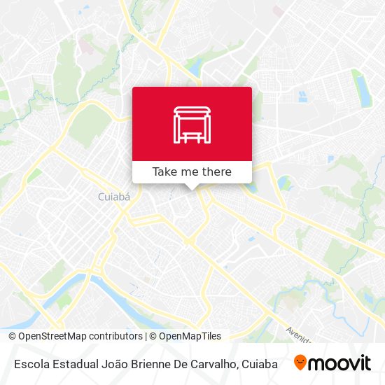 Mapa Escola Estadual João Brienne De Carvalho