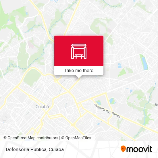 Defensoria Pública map