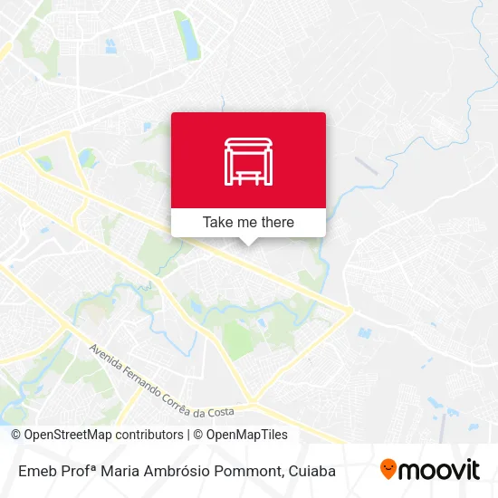 Emeb Profª Maria Ambrósio Pommont map