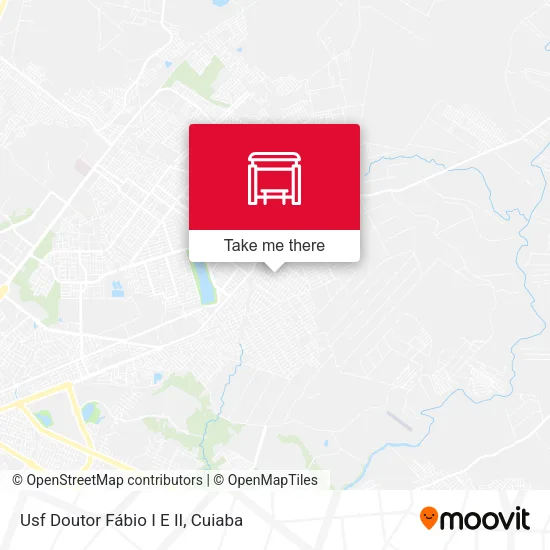 Usf Doutor Fábio I E II map