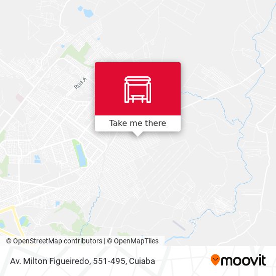 Mapa Av. Milton Figueiredo, 551-495