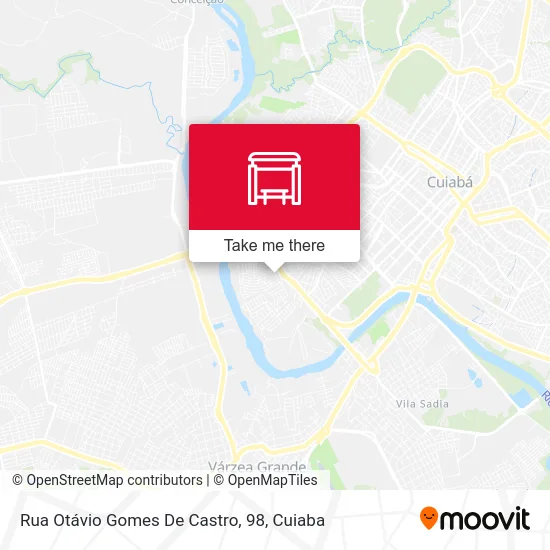 Rua Otávio Gomes De Castro, 98 map
