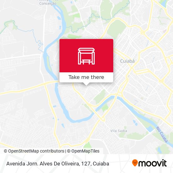 Avenida Jorn. Alves De Oliveira, 127 map