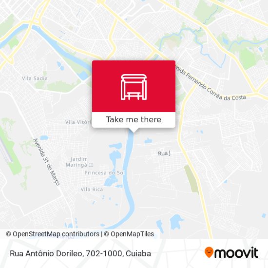 Rua Antônio Dorileo, 702-1000 map