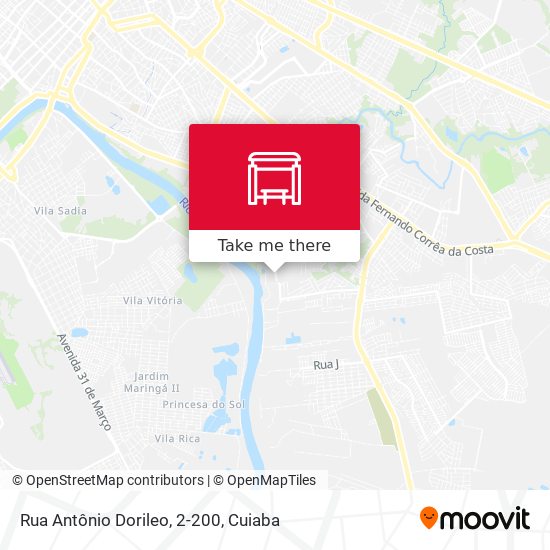 Rua Antônio Dorileo, 2-200 map