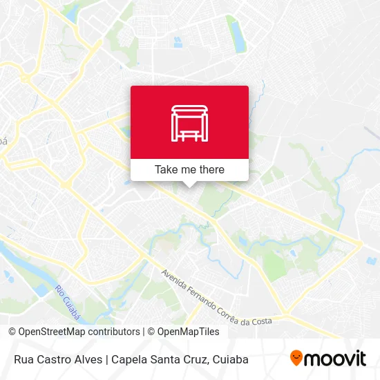 Rua Castro Alves | Capela Santa Cruz map