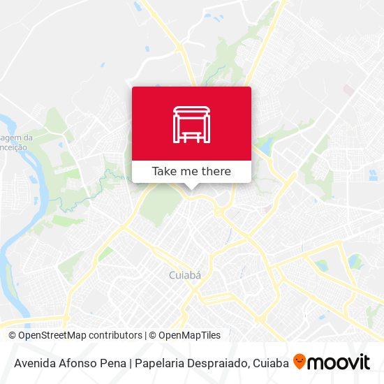 Avenida Afonso Pena | Papelaria Despraiado map