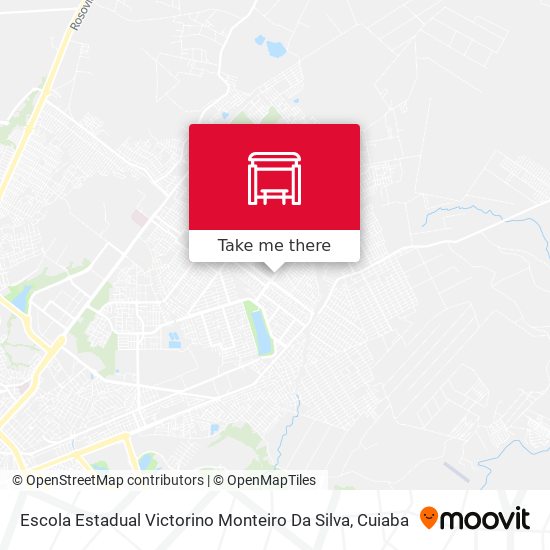 Escola Estadual Victorino Monteiro Da Silva map