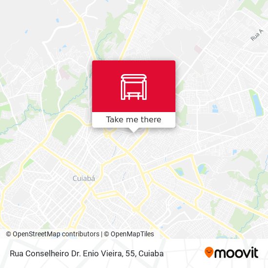 Mapa Rua Conselheiro Dr. Enio Vieira, 55