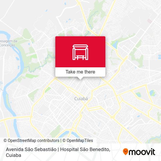 Avenida São Sebastião | Hospital São Benedito map