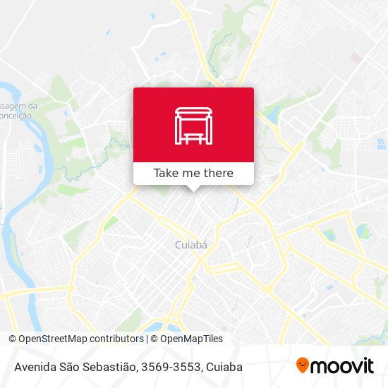 Avenida São Sebastião, 3569-3553 map