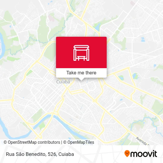 Rua São Benedito, 526 map