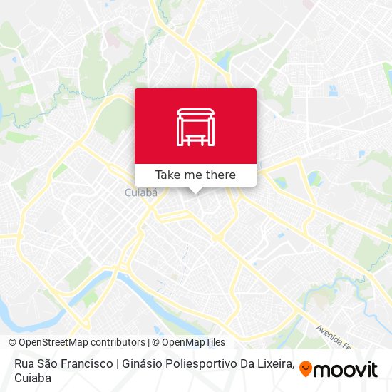 Rua São Francisco | Ginásio Poliesportivo Da Lixeira map