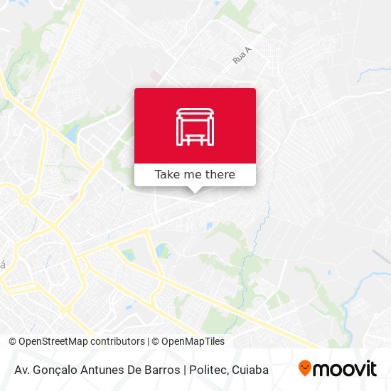 Mapa Av. Gonçalo Antunes De Barros | Politec