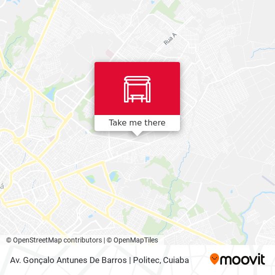 Av. Gonçalo Antunes De Barros | Politec map