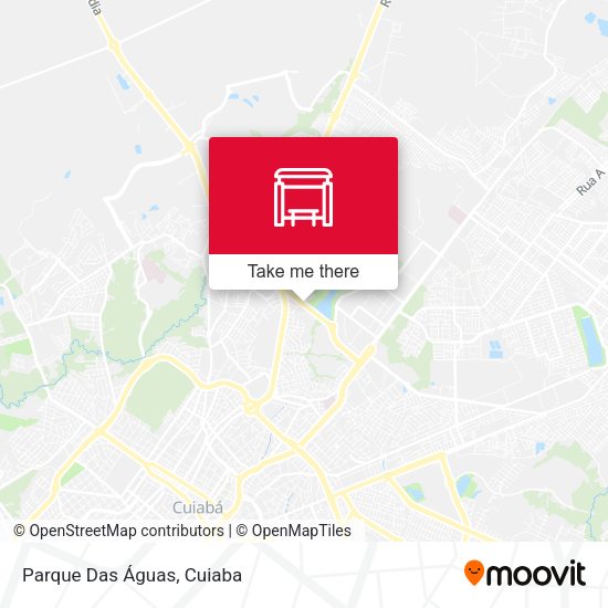 Parque Das Águas map