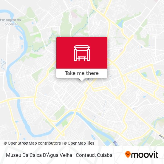 Mapa Museu Da Caixa D'Água Velha | Contaud