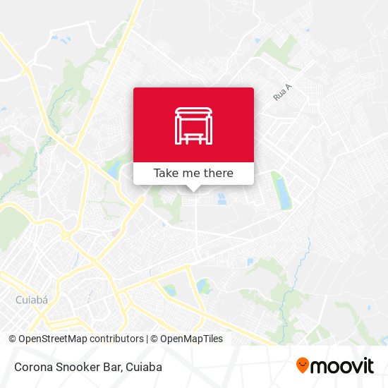 Corona Snooker Bar map