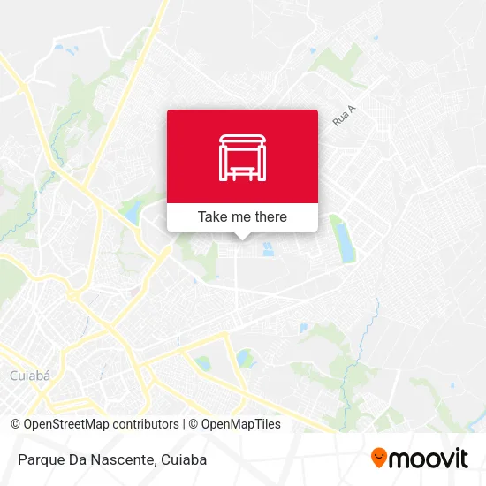 Parque Da Nascente map