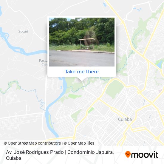 Mapa Av. José Rodrigues Prado | Condomínio Japuíra