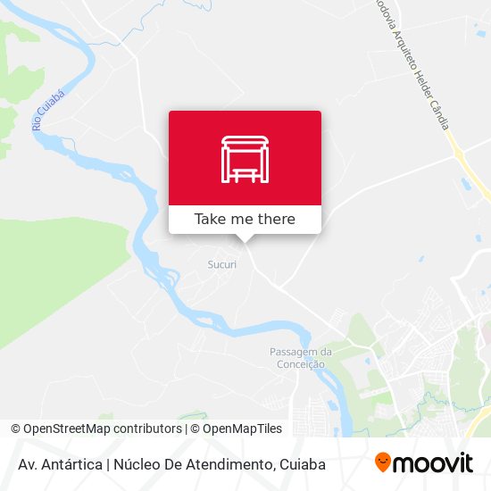 Av. Antártica | Núcleo De Atendimento map