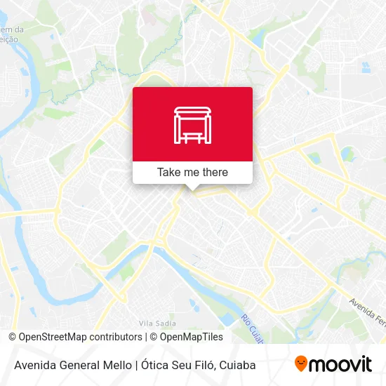 Avenida General Mello | Ótica Seu Filó map