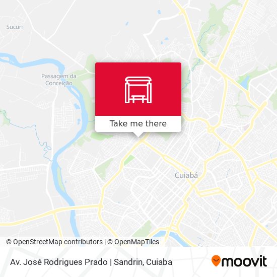 Av. José Rodrigues Prado | Sandrin map