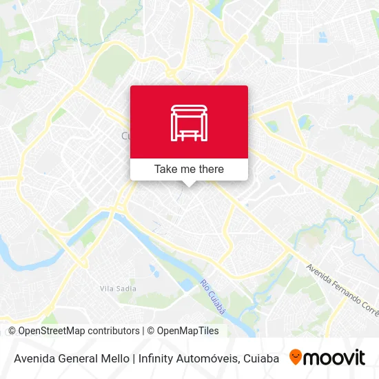 Avenida General Mello | Infinity Automóveis map