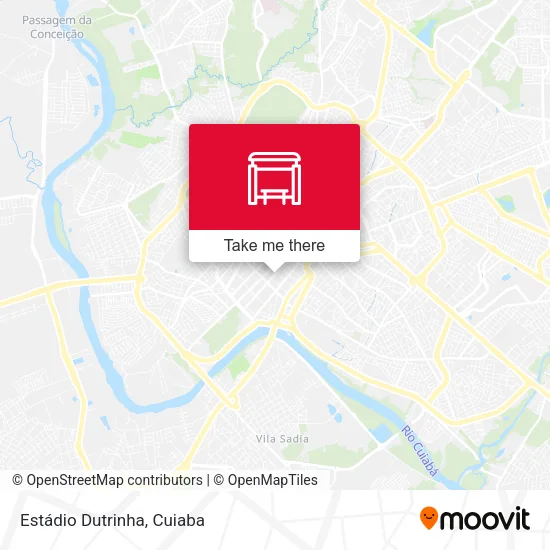 Estádio Dutrinha map